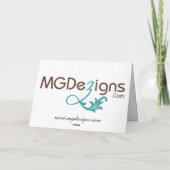 Marinedamast IMITAT-Band diamante Schnalle Dankeskarte (Rückseite)