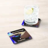 Marineerbe Getränkeuntersetzer (Rechte Seite)