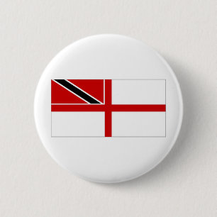 Marinefahne Trinidads Tobago Button
