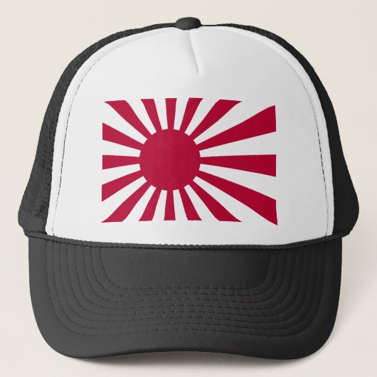 Marinefahne von Japan, Japan Truckerkappe (Vorderseite)