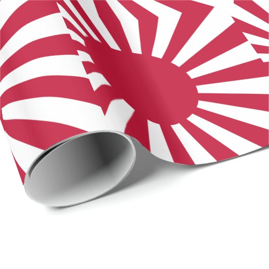 Marinefahne von Japan - japanische aufgehende Geschenkpapier (Rolleneckpunkt)