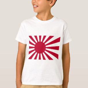 Marinefahne von Japan - japanische aufgehende T-Shirt