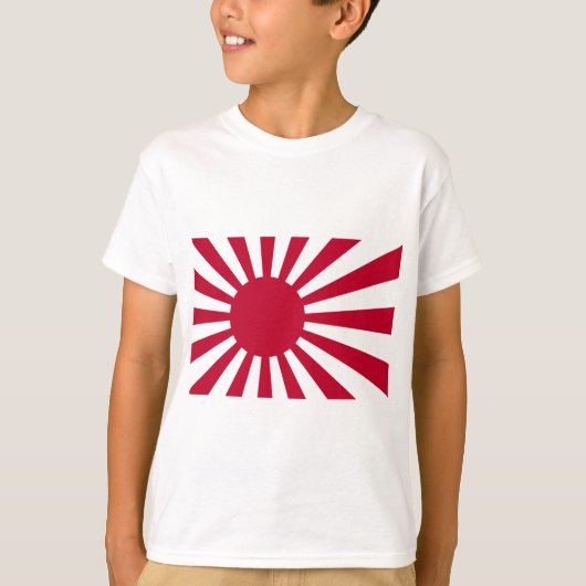 Marinefahne von Japan - japanische aufgehende T-Shirt (Vorderseite)