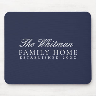 Marinefamilienheim Mousepad