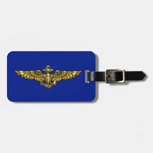 Marineflieger-Abzeichen Gepäckanhänger (Vorderseite horizontal)