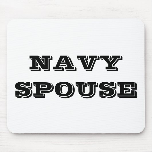 Marinefrau von Mousepad (Vorne)