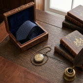 Marinegold-Reitsport-Hardware-Muster Krawatte
