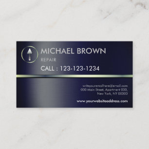 Marinehandwerker Metallreparatur Visitenkarte