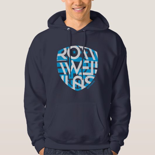 MarineHoodie - Männer - großes Schild Hoodie (Vorderseite)