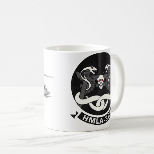 Marinehubschrauber-Licht-Angriff Squadron-369 Kaffeetasse (VorderseiteRechts)