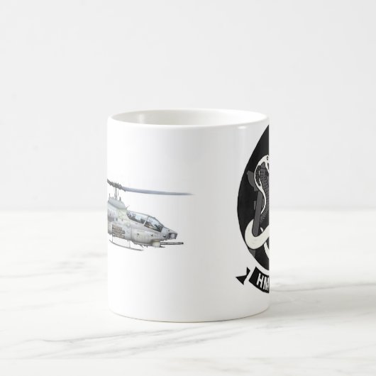 Marinehubschrauber-Licht-Angriff Squadron-369 Kaffeetasse (Mittel)