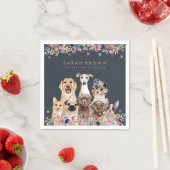 Marinehund Kleinster Serviette (Beispiel)