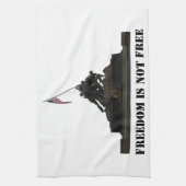 Marineinfanteriekorps-Kriegs-Denkmal-Geschirrtuch Küchentuch (Vertikal)