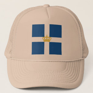 MarineJack-Königreich Griechenland, Griechenland Truckerkappe