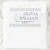 Marinekacheln, graue marokkanische Fliesen, Ampere Rechteckiger Aufkleber (Tasche)