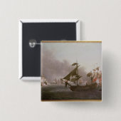 Marinekampf weg von der Insel von Grenada Button (Vorne & Hinten)