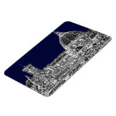 Marinekathedrale Florenz Magnet (Linke Seite)