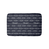 Marineknoten-Muster Badematte (Vorderseite)