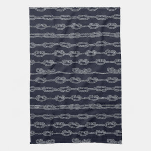 Marineknoten-Muster Geschirrtuch