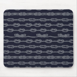 Marineknoten-Muster Mousepad