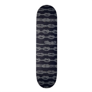 Marineknoten-Muster Skateboard
