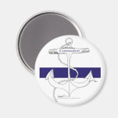 Marinekommodor, Tony Farenandes Magnet (Vorderseite/Rückseite)
