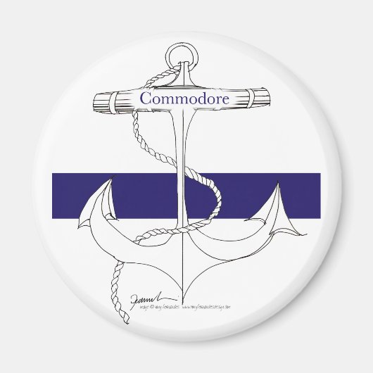 Marinekommodor, Tony Farenandes Magnet (Vorne)