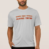 Marinekorps-Veteran gegen Trumpf-Shirt T-Shirt (Vorderseite)