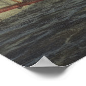 Marineland, Florida - Aussicht auf Fütternd Schwei Poster (Ecke)