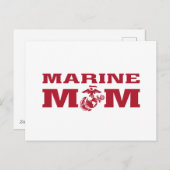 MarineMama Feiertagspostkarte (Vorne/Hinten)
