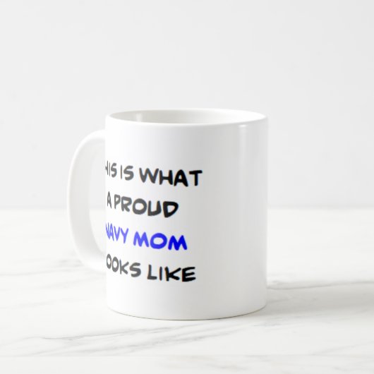 Marinemama Kaffeetasse (Vorderseite Links)
