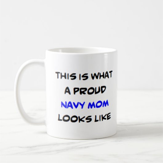 Marinemama Kaffeetasse (Links)