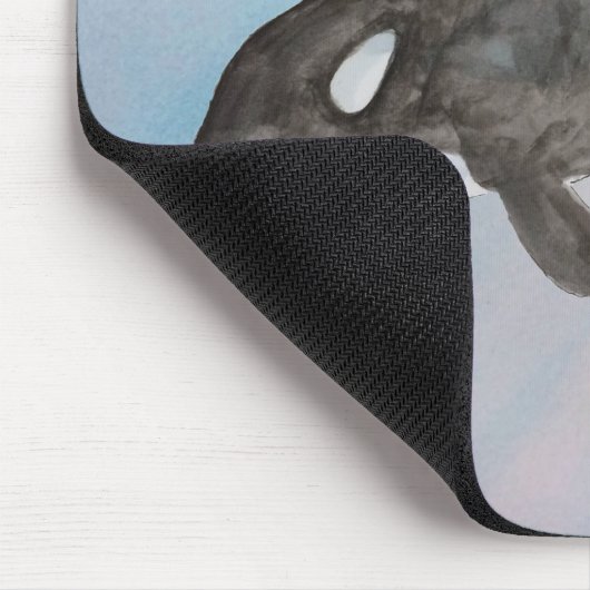 Marinemamelle Killer Whale Orca Mousepad (Ecke)