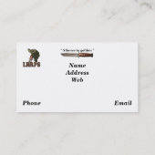 Marinemarine Marines Ranger lrps lrrp sof Visitenkarte (Rückseite)