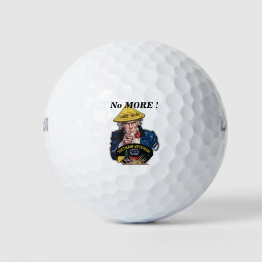 Marinemarine vietnam Kriegsvets Golfball (Vorderseite)