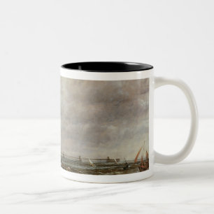 Marineparade John Constables und alter Zweifarbige Tasse