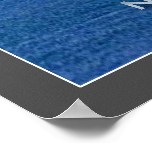 Marineplakat der Klasse Nimitz Poster (Ecke)