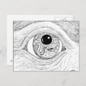 Mariner-Auge Postkarte (Vorne/Hinten)