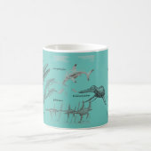 Marinereptilien Ihre innere Dinosaurier-Tasse Greg Kaffeetasse (Mittel)