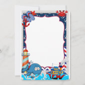 Marinero Einladung (Vorderseite)