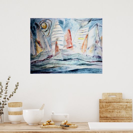 Mariners' Mirage Poster (Küche)