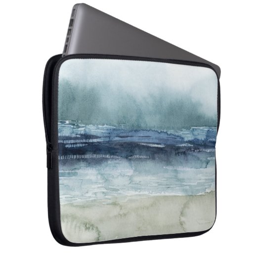 Mariner's Mist - Shoreline Laptopschutzhülle (Vorne Rechts)