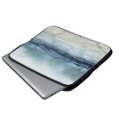 Mariner's Mist - Shoreline Laptopschutzhülle (Vorne Knopf)
