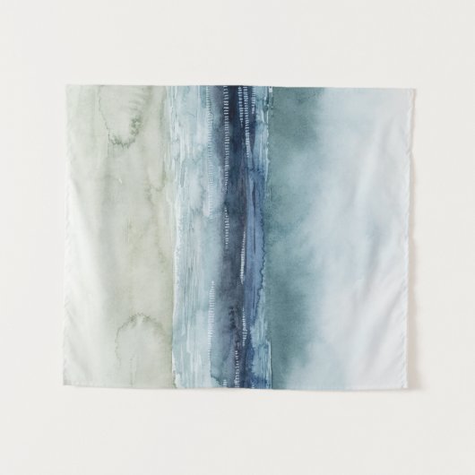 Mariner's Mist - Shoreline Wandteppich (Vorderseite (Horizontal))