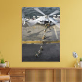 Marines bereiten sich auf den Einsatz an Bord eine Leinwanddruck (Insitu (Wohnzimmer))