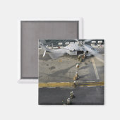 Marines bereiten sich auf den Einsatz an Bord eine Magnet (Vorderseite/Rückseite)