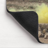 Marines bieten Sicherheit Mousepad (Ecke)