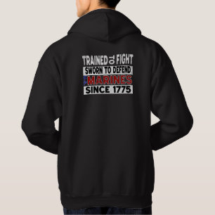 MARINES, die zur Bekämpfung von Hoodie ausgebildet