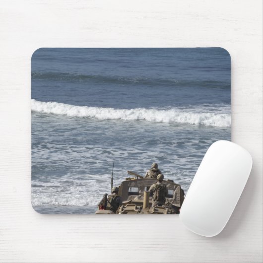 Marines erwarten die Ankunft Mousepad (Mit Mouse)