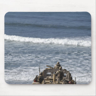 Marines erwarten die Ankunft Mousepad